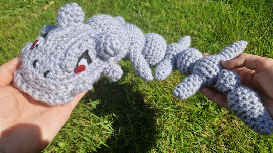 Handmade Steelix Inspired Art Doll