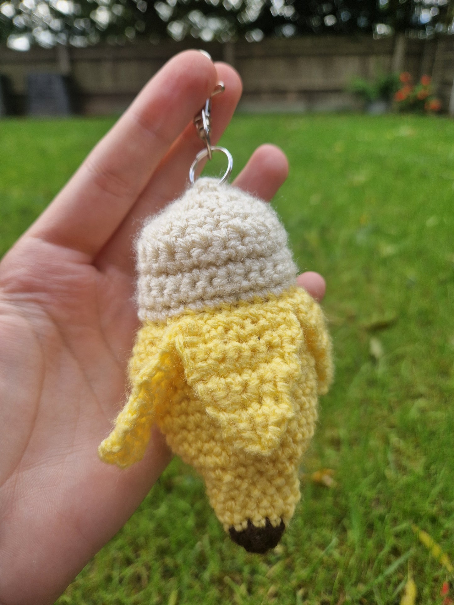 Crochet Banana Carry Keyring Made For Sonny Angels