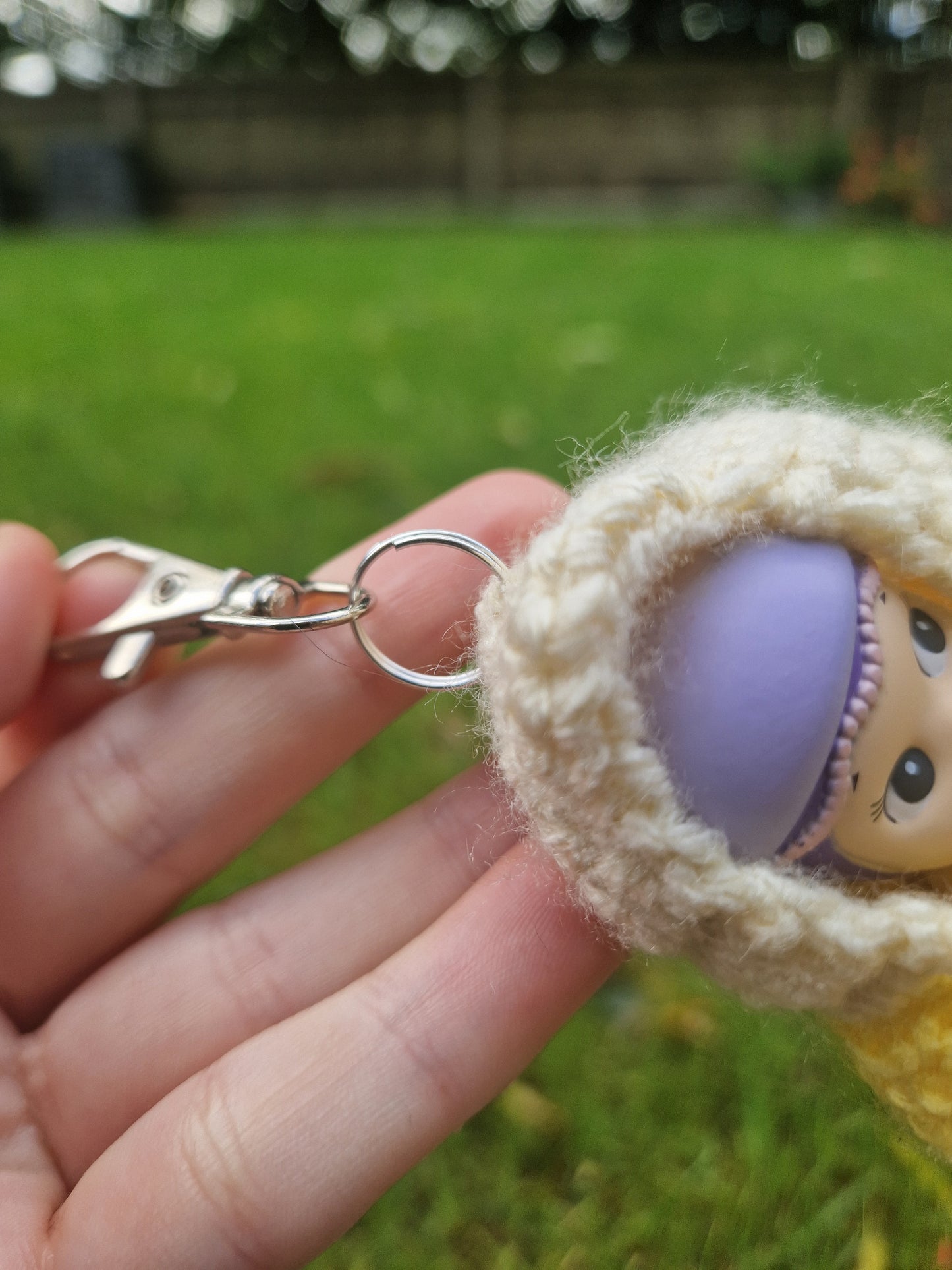 Crochet Banana Carry Keyring Made For Sonny Angels