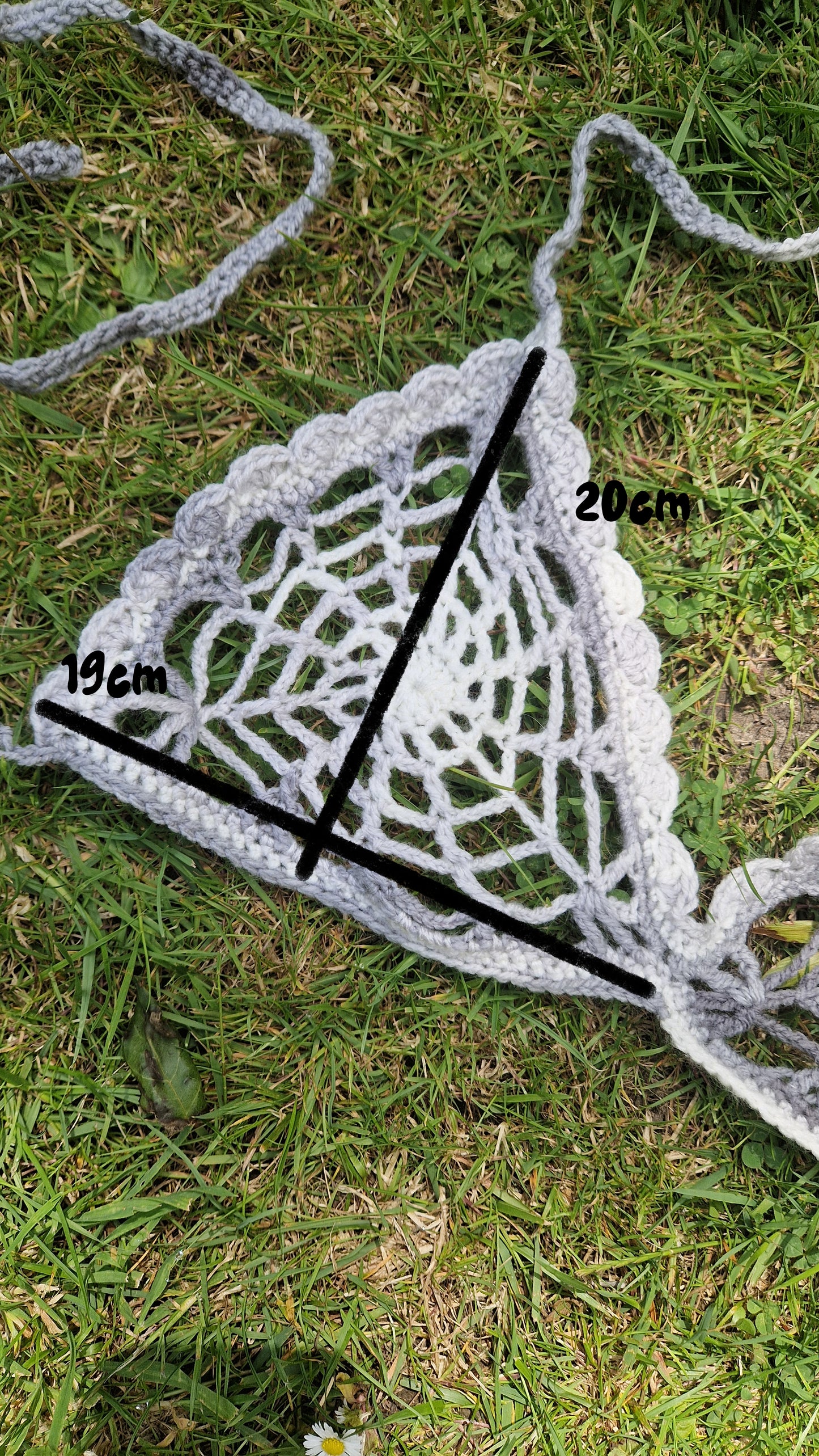 Crochet Spiderweb Bra L