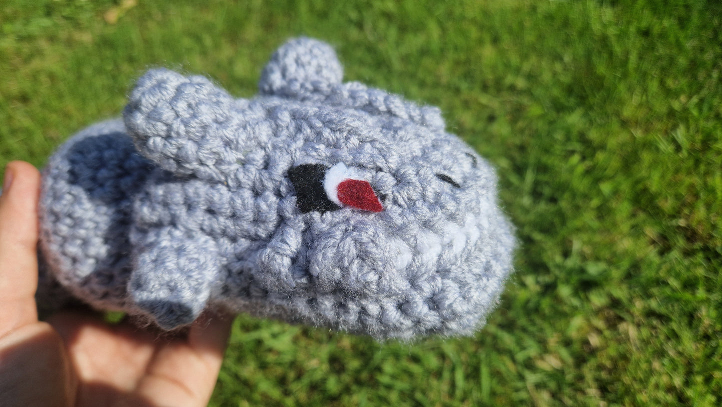 Handmade Steelix Inspired Art Doll