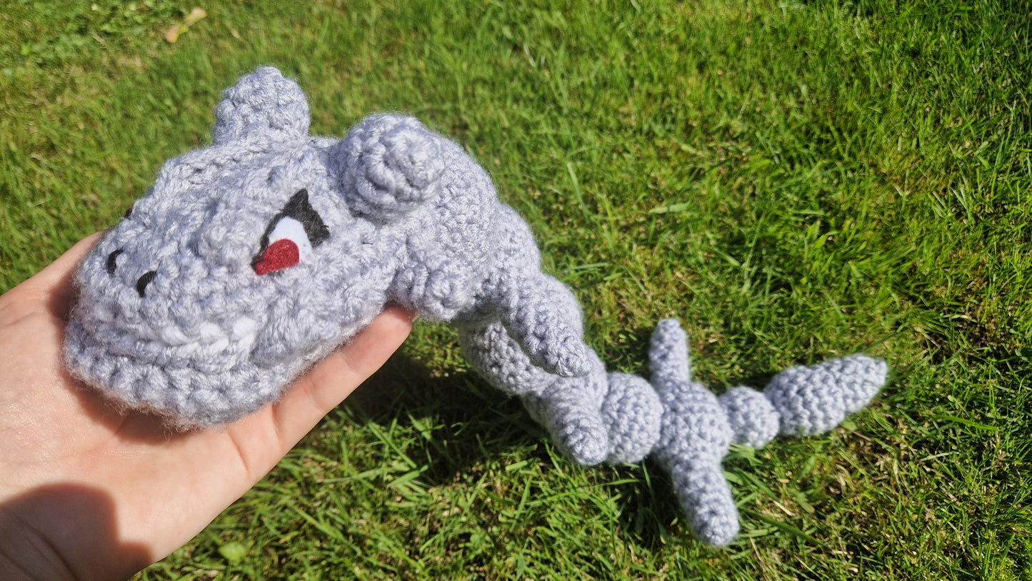 Handmade Steelix Inspired Art Doll