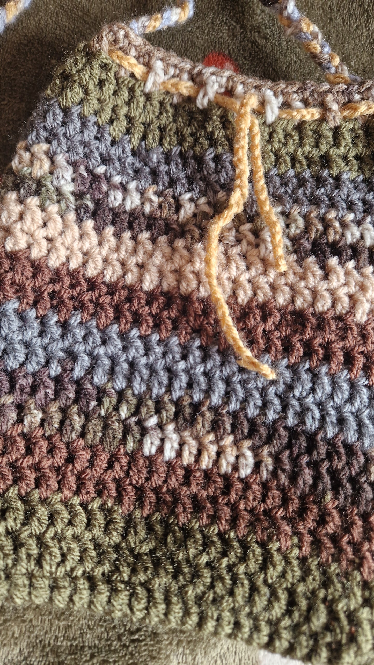 CROCHET PATTERN Small Beginner Friendly Festival Essentials Bag