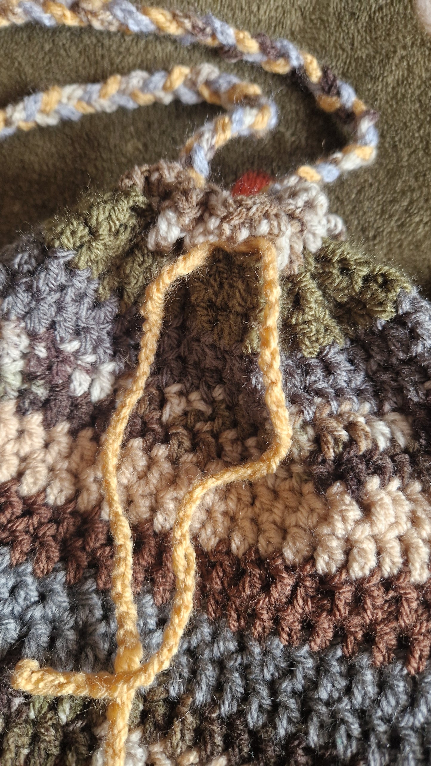 CROCHET PATTERN Small Beginner Friendly Festival Essentials Bag