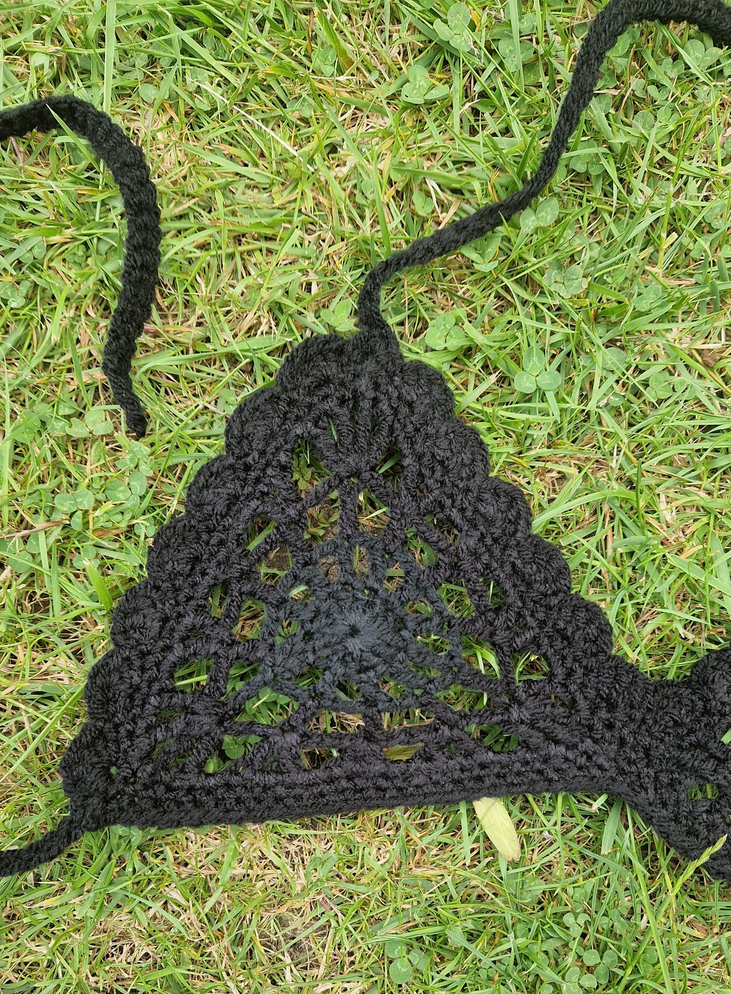 Crochet Spiderweb Bra XS