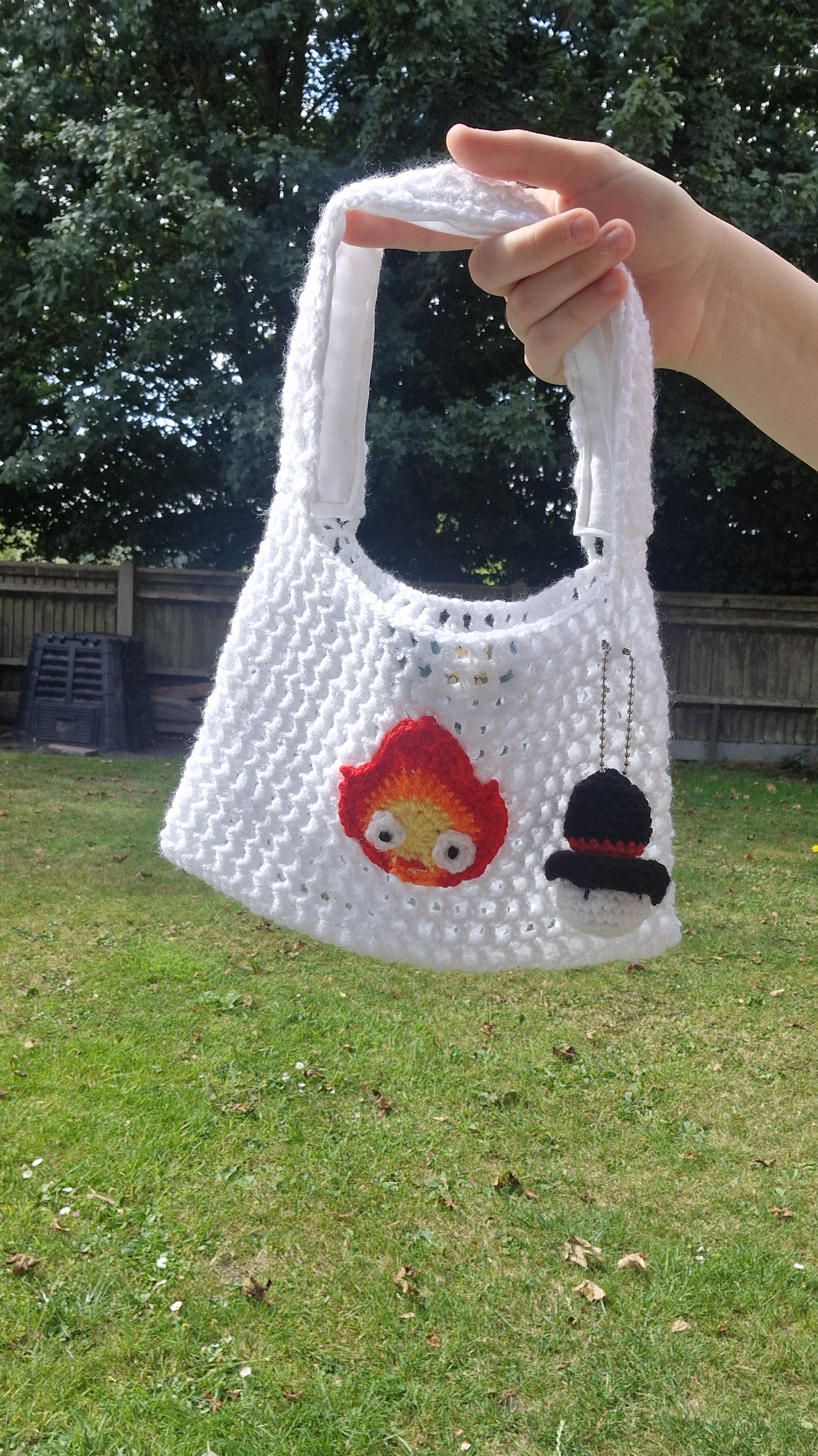Howls Moving Castle Studio Ghibli Inspired Bag Fanart OOAK