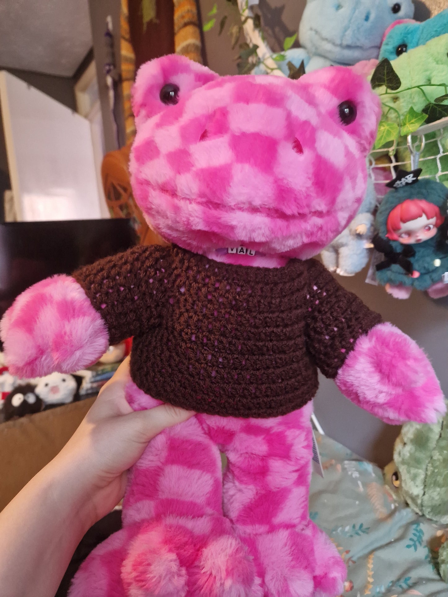 CROCHET PATTERN For A Build A Bear Plushie Sweater V1