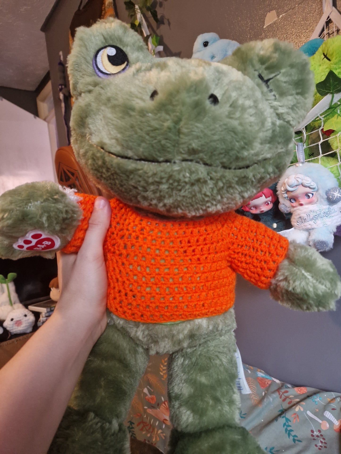 CROCHET PATTERN For A Build A Bear Plushie Sweater V1