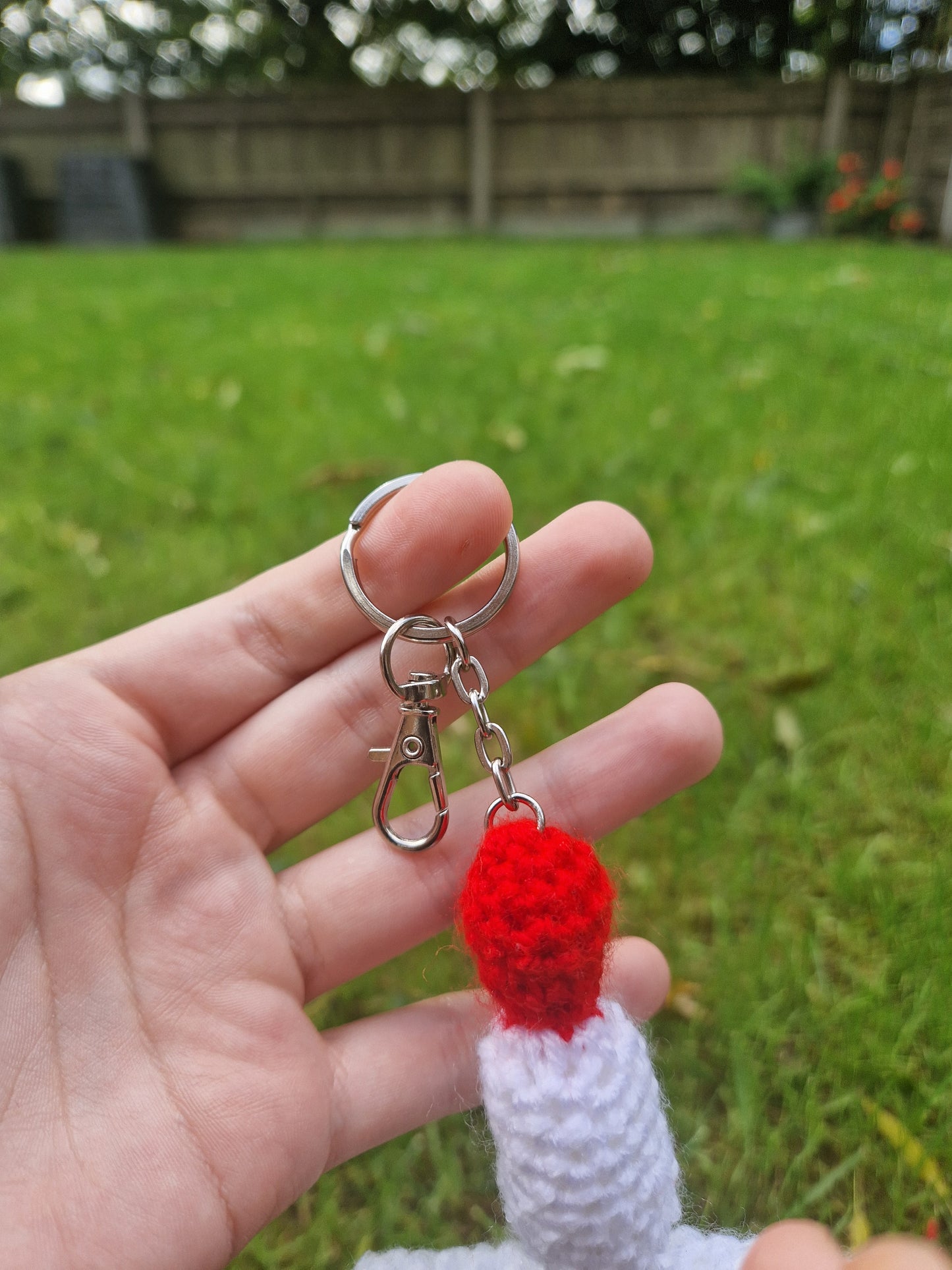 Red Mushroom Weapon Keyrings - Choose Your Perfect Weapon!