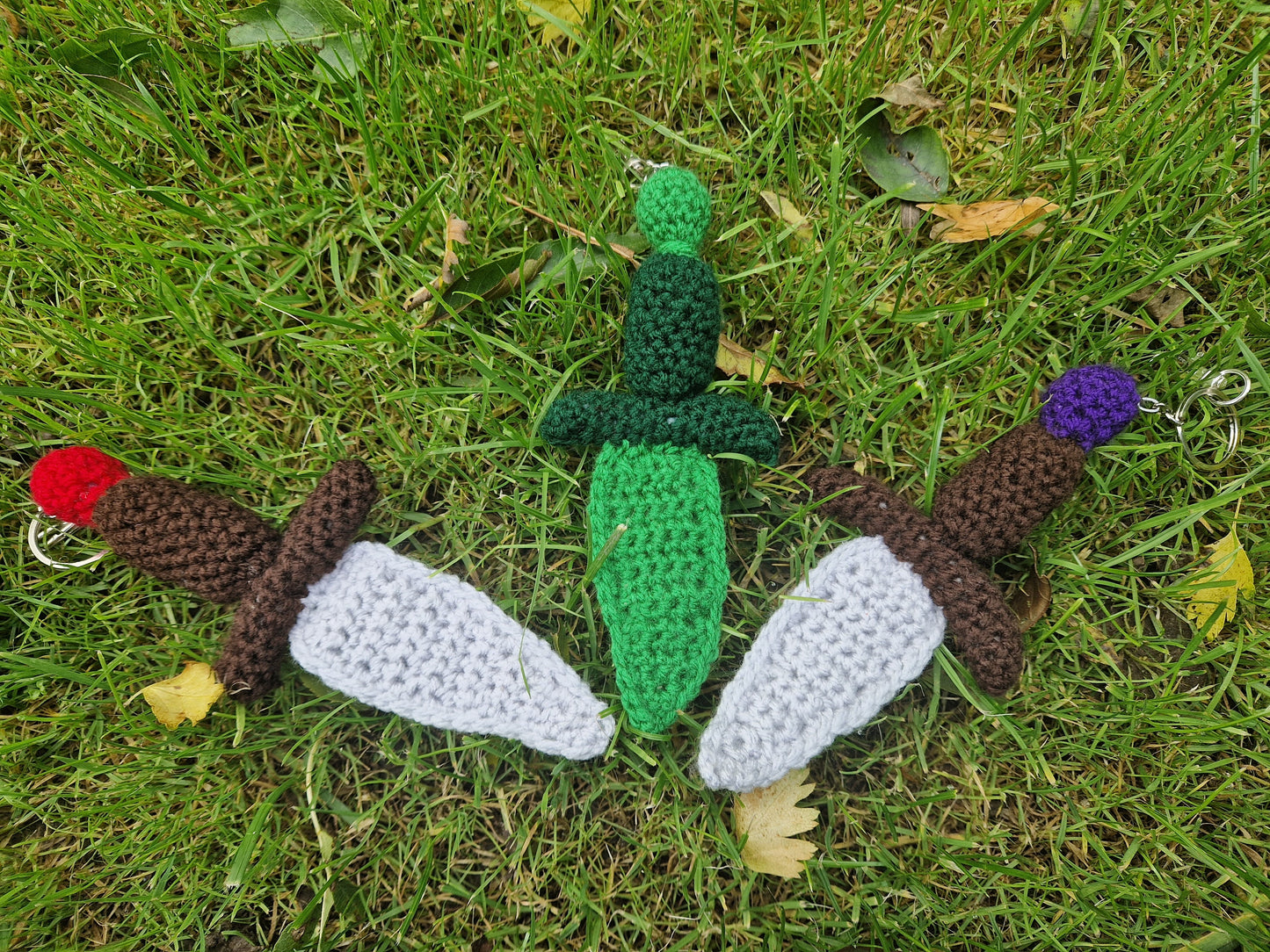 Dagger Keyrings - Choose Your Perfect Weapon!