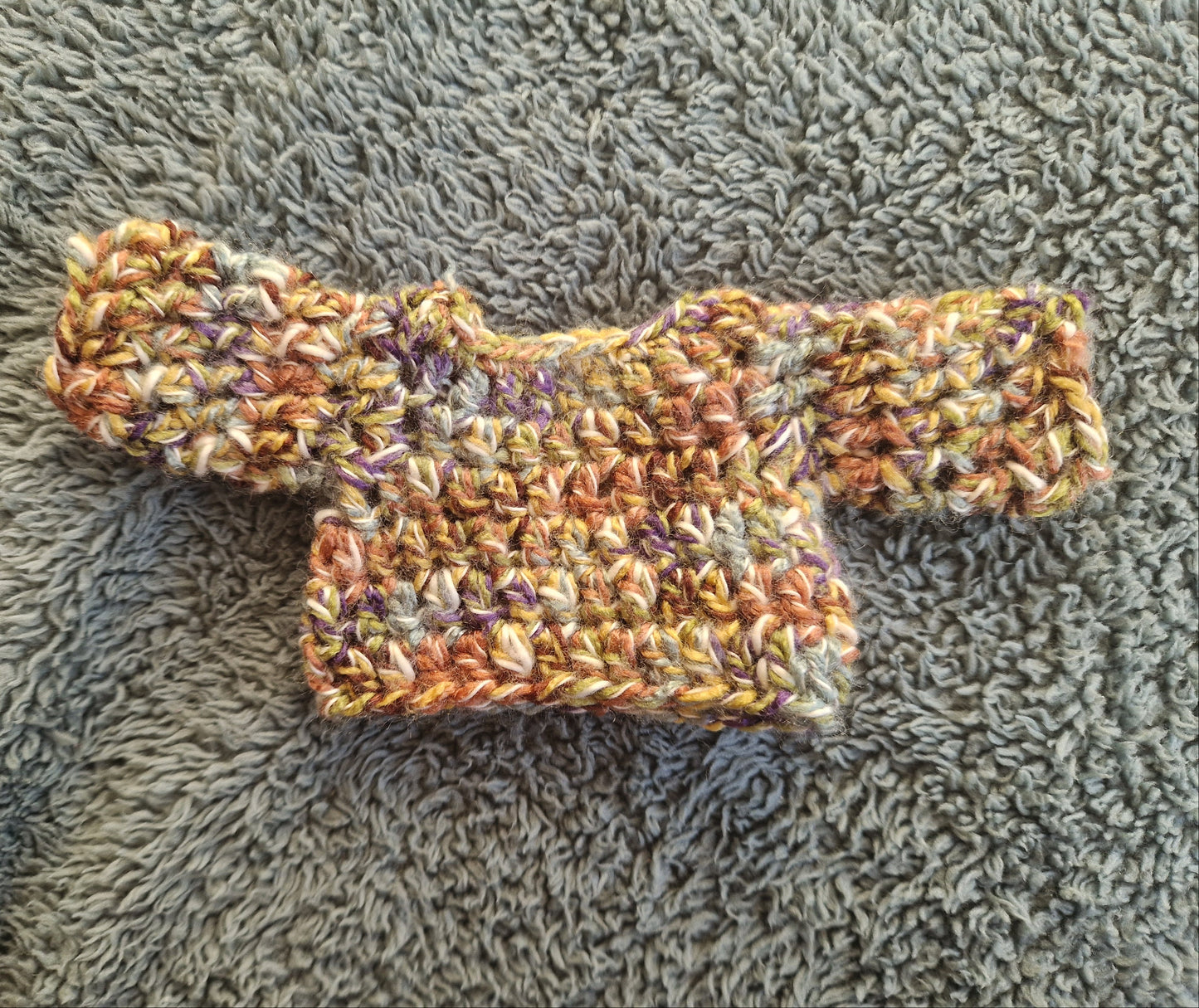 Size SMALL Handmade Crochet Sweater For A Small Jelly cat