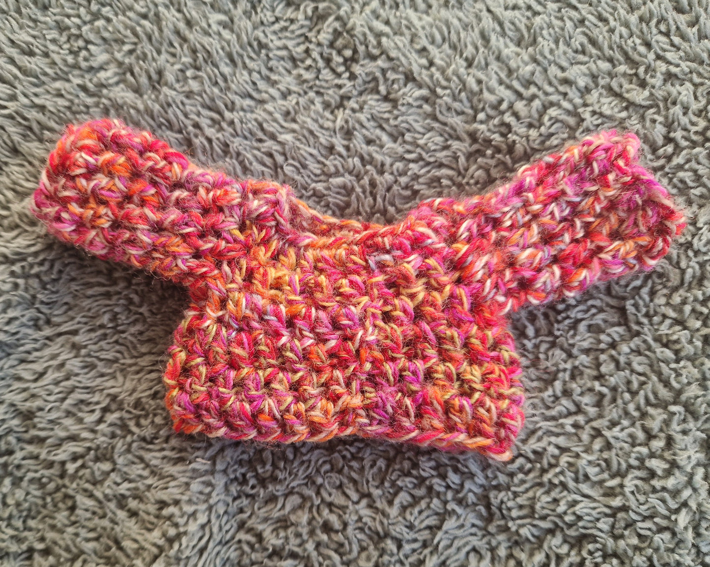 Size SMALL Handmade Crochet Sweater For A Small Jelly cat