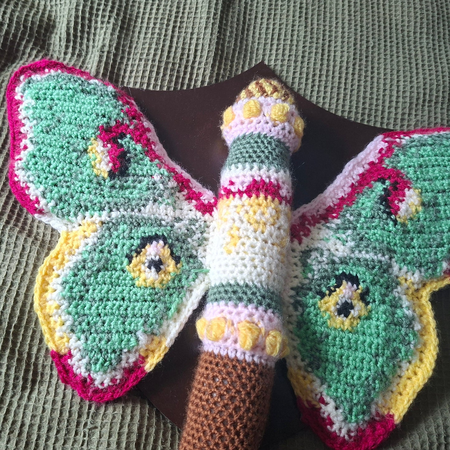 Handmade Crochet Fairy Chrysalabrys Axe