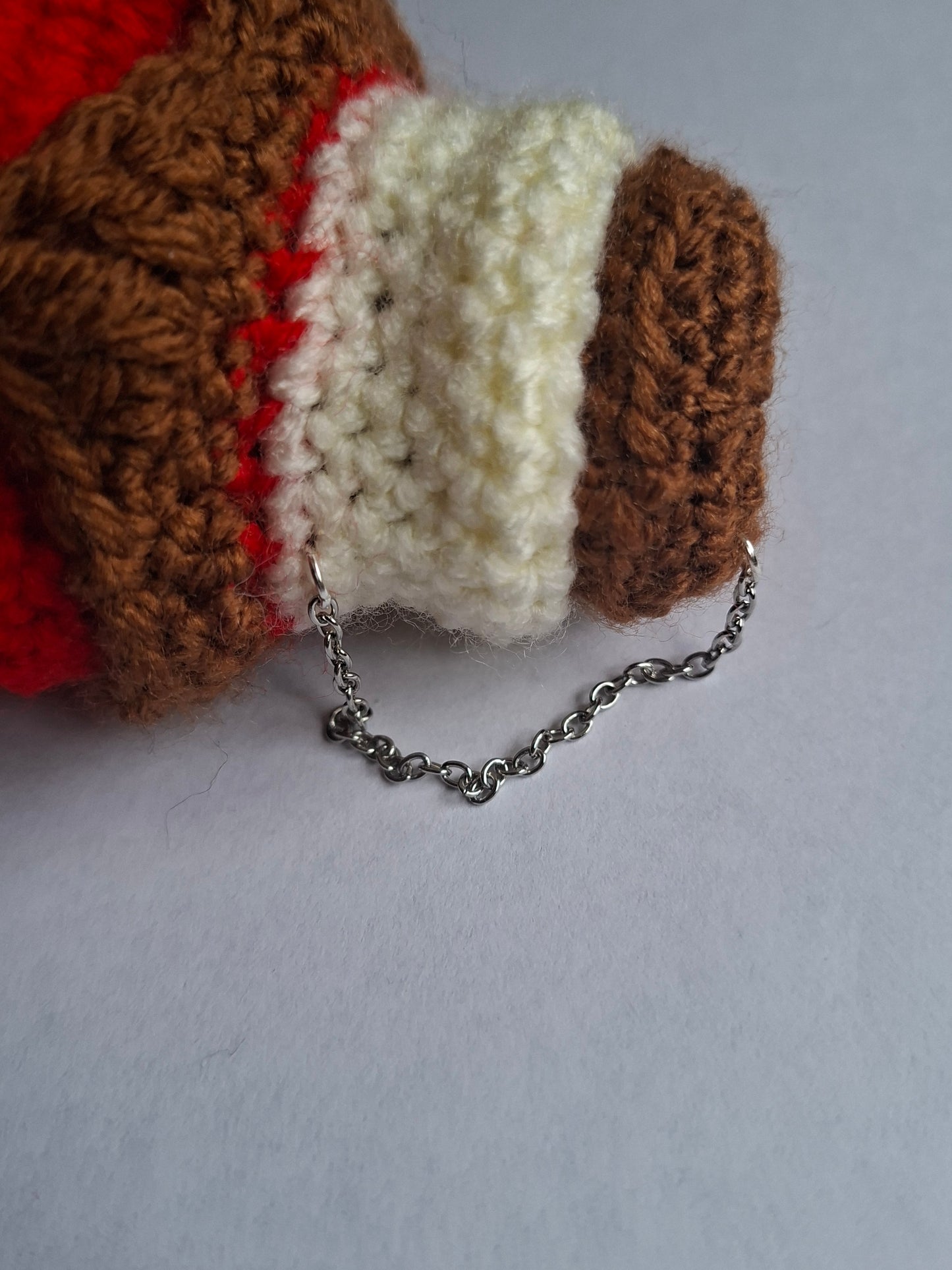 Crochet Red Health Potion Bottle Dice Bag/Pouch/Belt Bag - Perfect for DND, Cosplay etc
