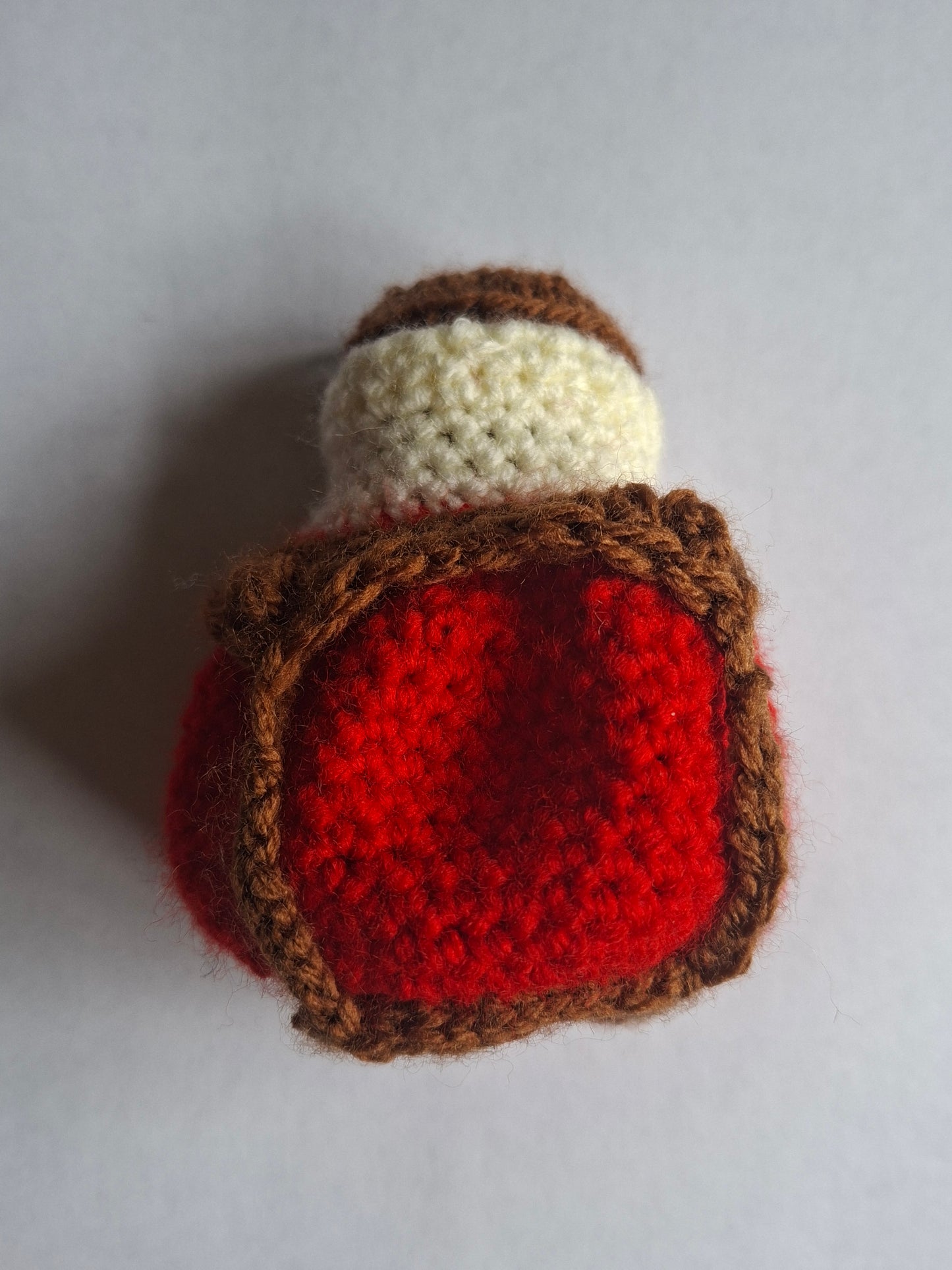 Crochet Red Health Potion Bottle Dice Bag/Pouch/Belt Bag - Perfect for DND, Cosplay etc
