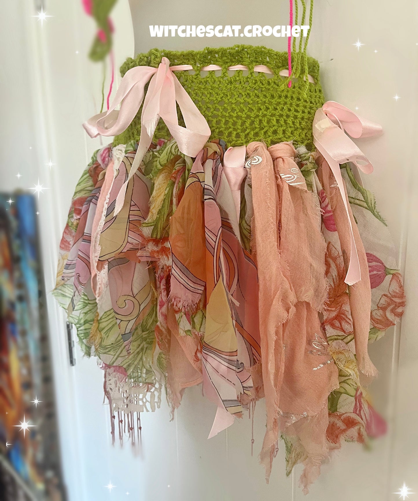 No Waste Fae Festival Skirt Crochet PATTERN