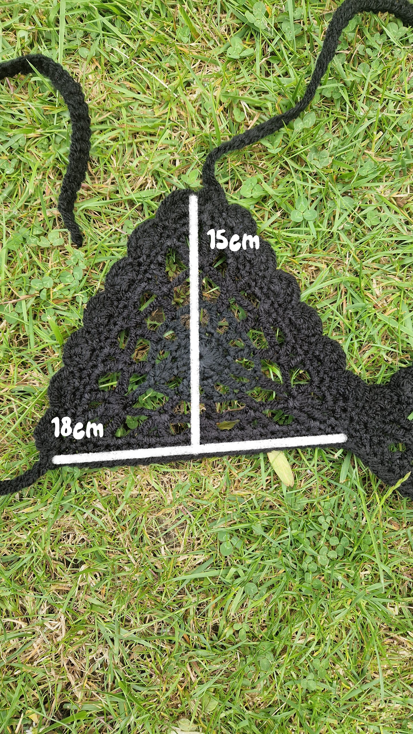 Crochet Spiderweb Bra XS