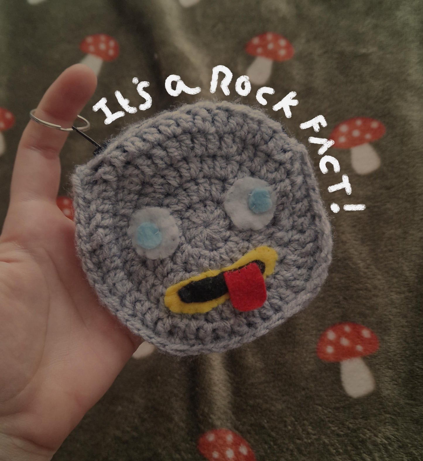 CROCHET PATTERN Crochet Rock Pouch/Coin Purse From Over The Garden Wall