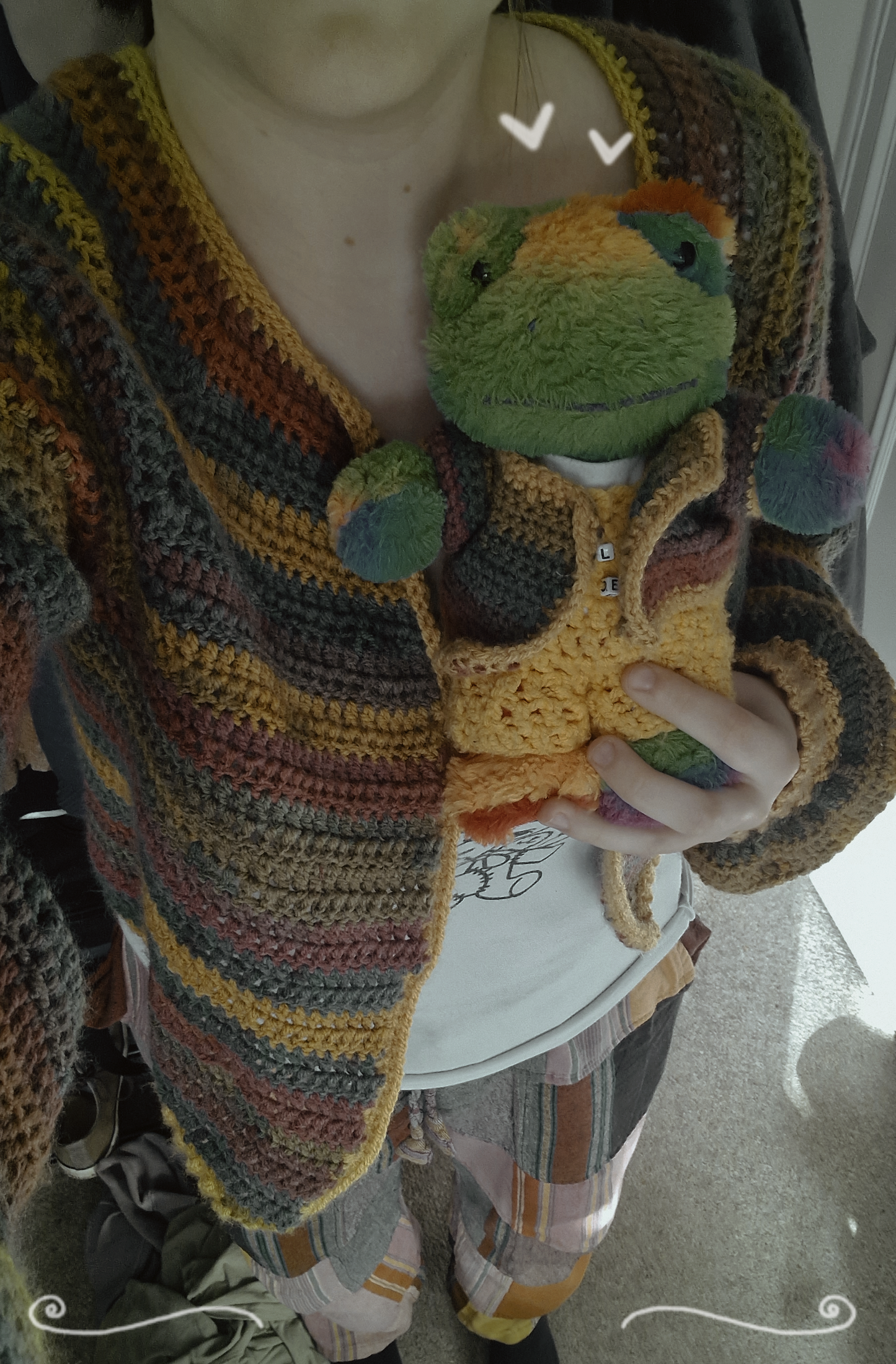 CROCHET PATTERN: Overalls For A Small Build A Bear Frog Plushie