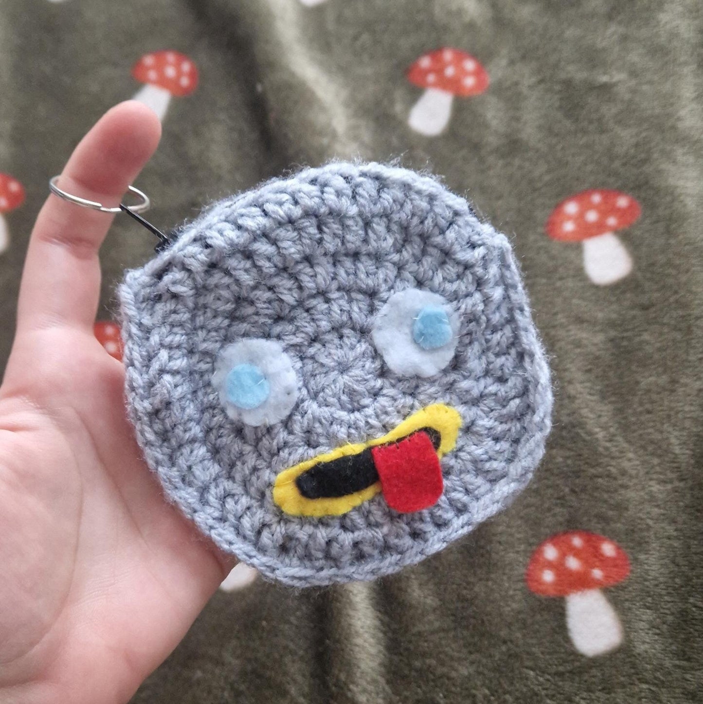 CROCHET PATTERN Crochet Rock Pouch/Coin Purse From Over The Garden Wall
