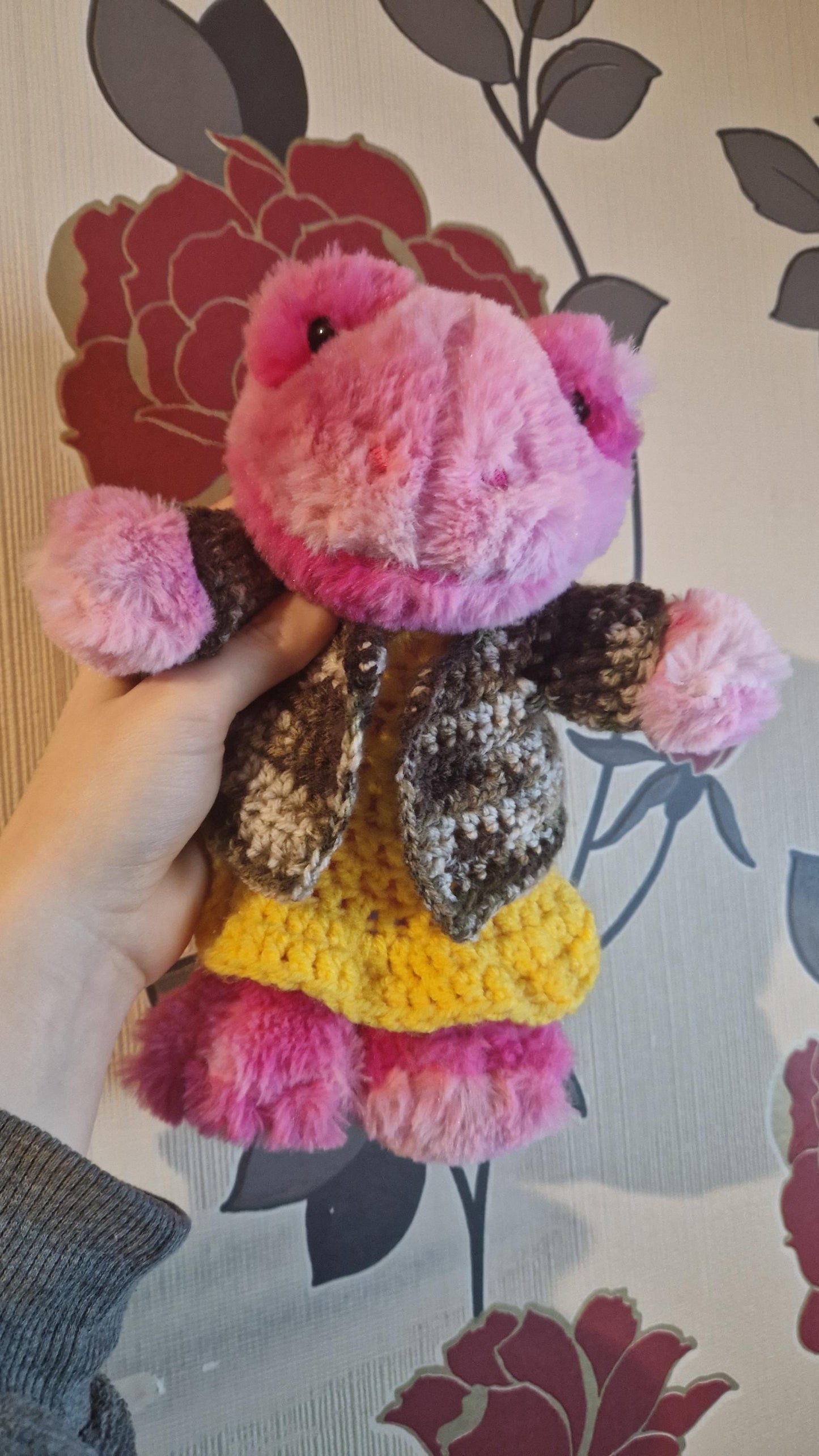 CROCHET PATTERN Crochet Smallfry Build a Bear frog sized Cardigan