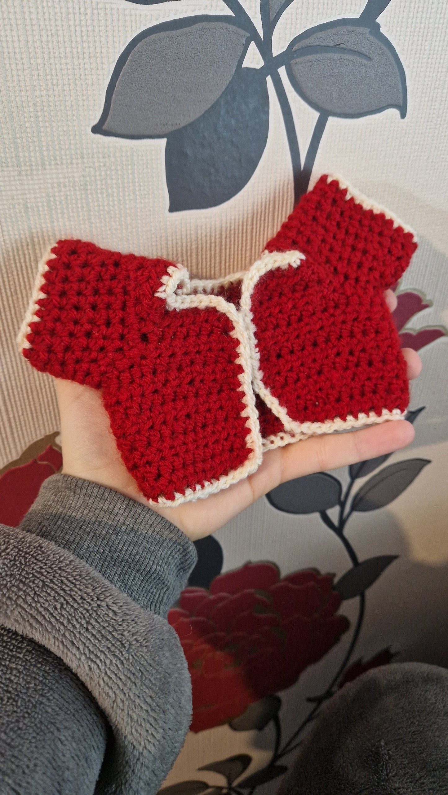 CROCHET PATTERN Crochet Smallfry Build a Bear frog sized Cardigan