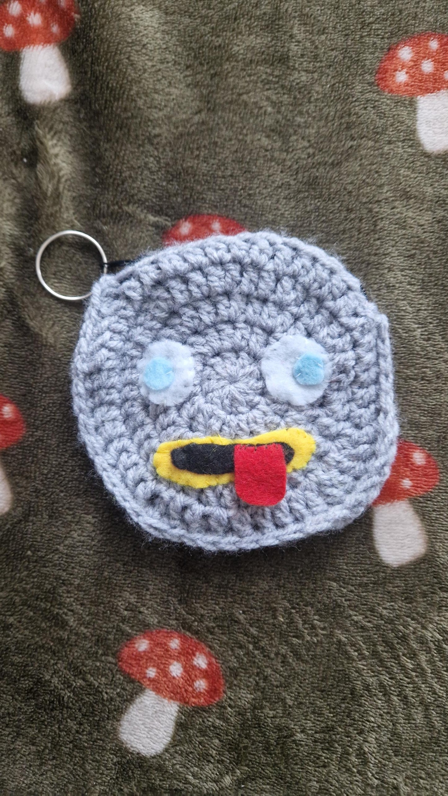 CROCHET PATTERN Crochet Rock Pouch/Coin Purse From Over The Garden Wall