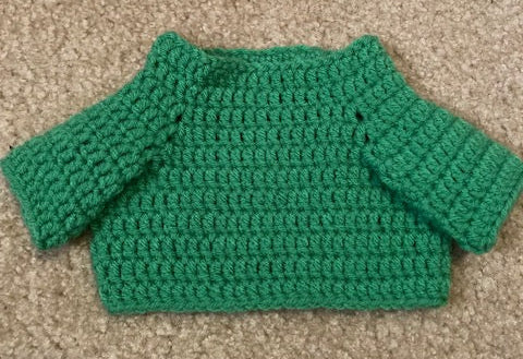 CROCHET PATTERN For A Build A Bear Plushie Sweater V1