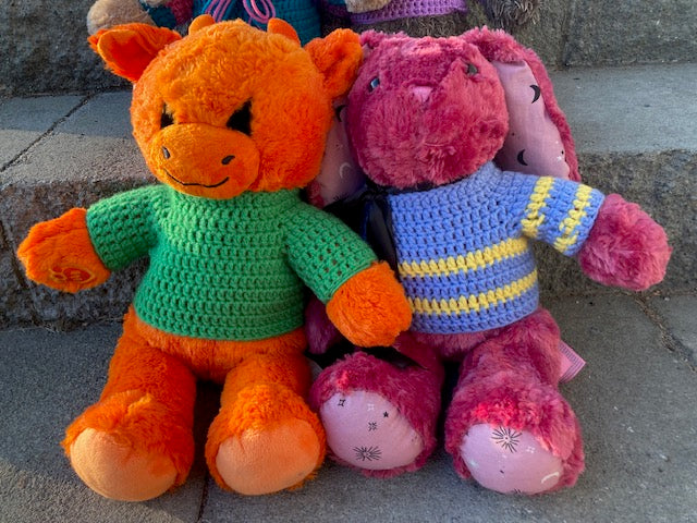 CROCHET PATTERN For A Build A Bear Plushie Sweater V1